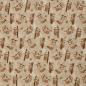 Preview: Baumwolljersey Lazy Jungle Faultier Camel by Mrs. Mint Design von Swafing